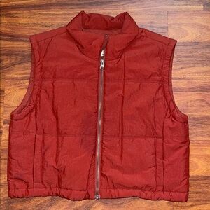 Womens Thread & Supply Rust Red Vest